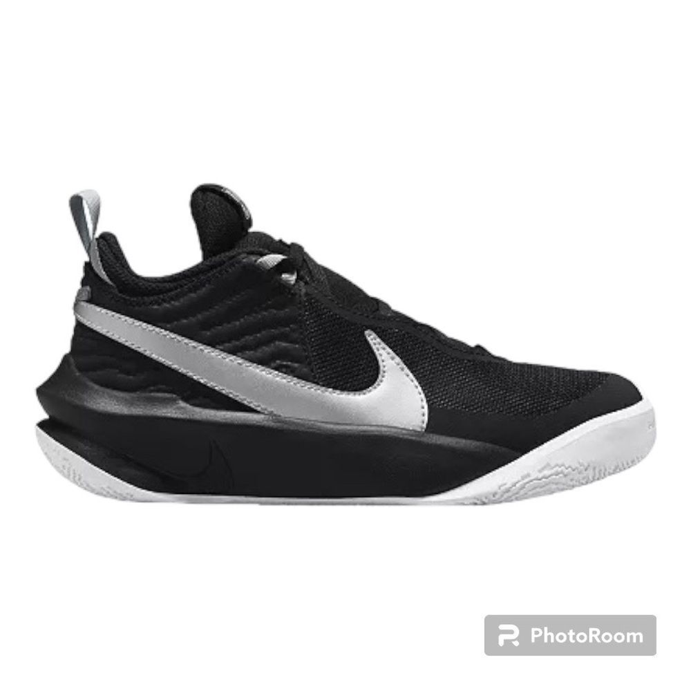 Nike Team Hustle D 10 Grade School Kids' Basketball Shoes - Picture 1 of 5